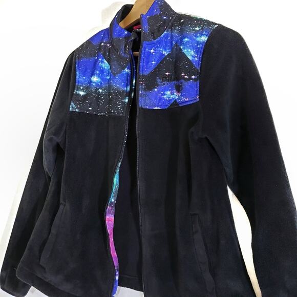 Fila | Galaxy Stars Space Print Fleece Zip Jacket - Picture 2 of 11